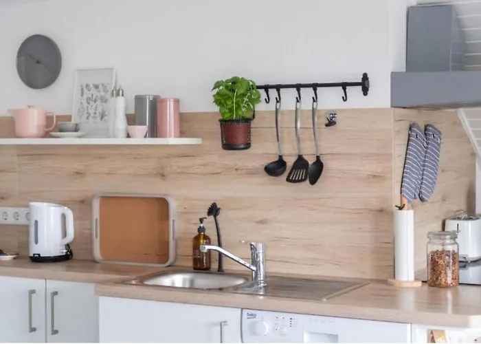 Fuldaliebe - Helle Mit Kueche, Parkplatz, Wlan, Self Check-in